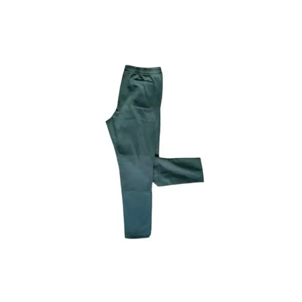 ADIDAS Tapered Zip Leg Size XL Green Stitched Logo Men's‎ Fleece Sweat Pants